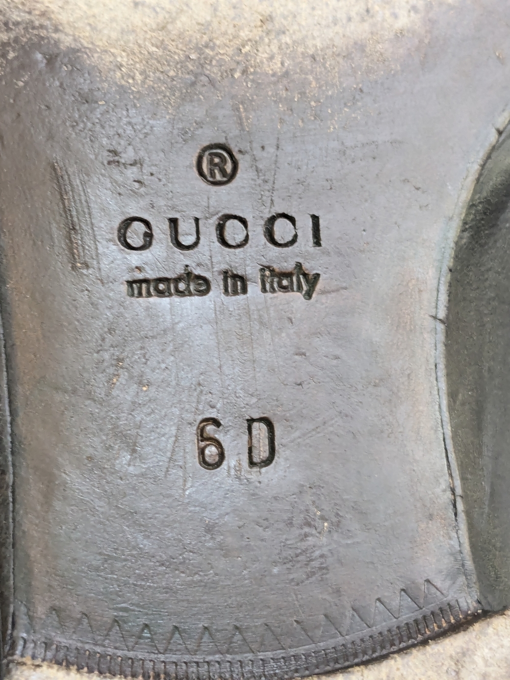 Gucci Black Leather Horsebit Loafers with Red-Green Web Men US 6.5 - Picture 16 of 16